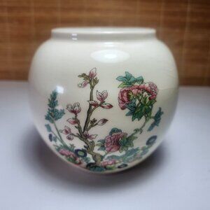 Sadler England Jar Indian Tree Planter Vase Ginger Jar Cream Colour
